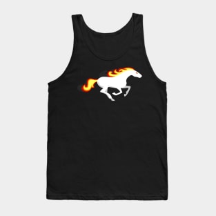 Flaming Horse Tank Top